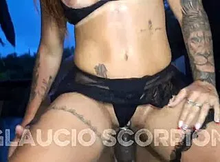 O Corno Bought Charcoal So I Gave Pussy To Muscular Black Bodybuilder Churrasqueiro