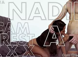 cam crest cums on nadie as sweet ass free