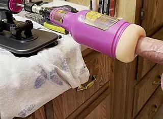 fuck machine anal attachment with huge cumshot