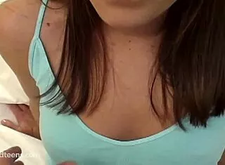 this cute brunette teen 18+ wants to become a pornstar