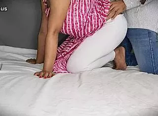 Stepdaughter fucks daddy for first time