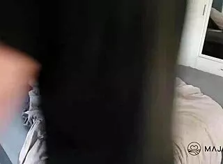 cute teen 18+ gets birthday surprise sex from rough guy