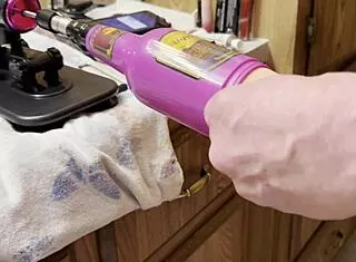 fuck machine anal attachment with huge cumshot