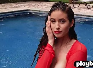 Big Tits Latina Milf Exposes Body