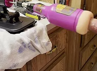 fuck machine anal attachment with huge cumshot
