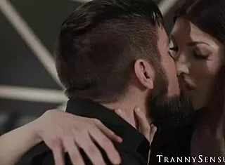 Long Haired Shemale Ava Holt Gets Rimmed First Before Relentless Anal Plowing
