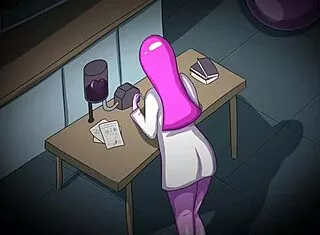 Princess Bubblegum Takes Dark Futanari Cock And Cumshot