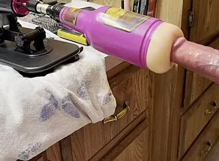 fuck machine anal attachment with huge cumshot