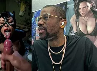 catwoman gets cum blasted by batman ebony teen