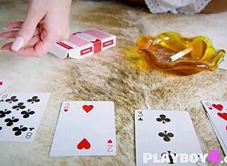 Big tits milf jessa rhodes played poker totally naked