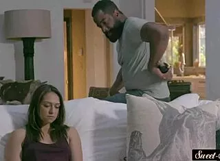 Cockriding stepdaughter loves every inch of bbc