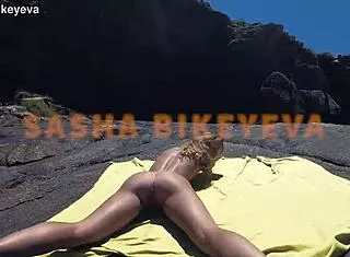 Travel nude with perfect body russian nudist