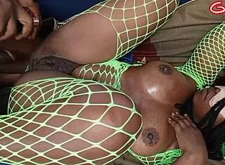 Hot Black Girl With A Great Ass Gets Fucked Hard