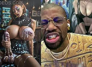 naked petite transgender girl getting hard