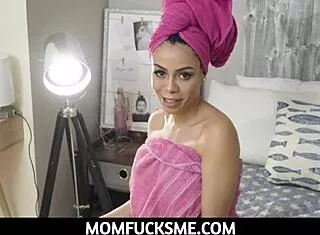 Colombian Stepmom Canela Skin Fucked By Stepson