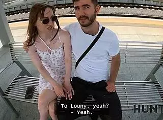 hunt4k striptease and sex to get new job