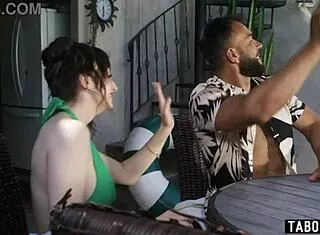 huge tits step mom milf teaches step son about sex