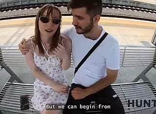 hunt4k striptease and sex to get new job