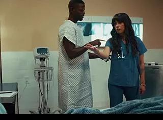Interracial Bbc Anal Creampie Brunette Nurse Freeze Fucked Swallowing
