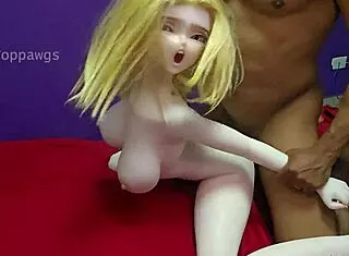 blond anime sex doll gets doggystyle on may 14