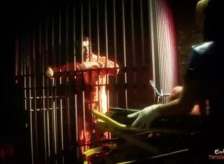 two blonde milfs want to fuck with a prisoner