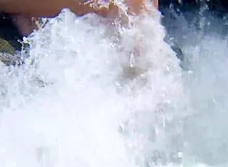 Hairy womans waterfall trip