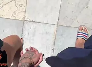 na praia fizemos sexo arriscado
