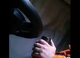 gazzadomm fleshlight fun in truck