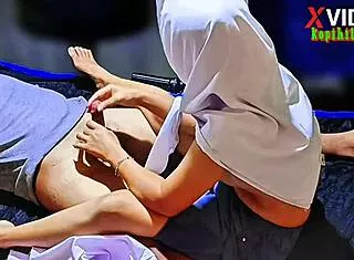 pay owner with massage and handjob