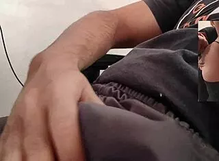 cuckold husband cums watching hotwife videos alone