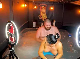 sheena ryder gets wild in hot tub sex with wca productions