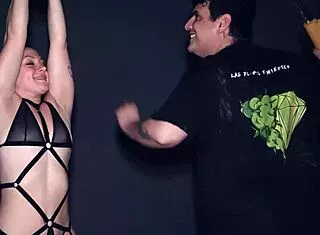 luchibb petite big ass slut moans during halloween quickie