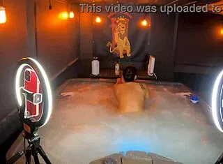 sheena ryder gets wild in hot tub sex with wca productions
