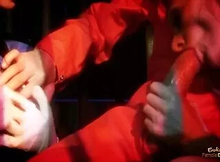 two blonde milfs want to fuck with a prisoner
