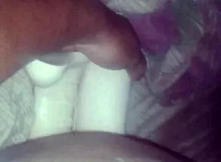 Double dildo slut