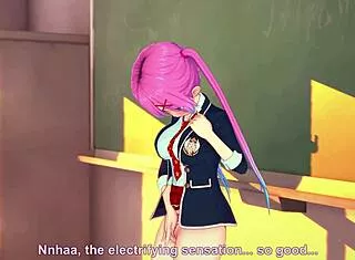 Pink Haired Girl Pleasuring Herself - Hot Hentai Preview