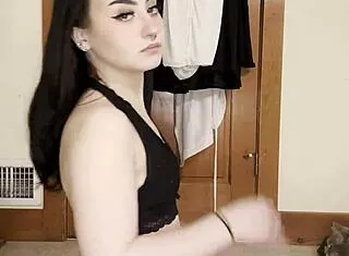 I Love To Deep Throat My Huge Dildo And Shake My Ass