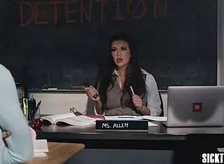 Natalie Brooks Gets Classroom Fucked By Her Teacher