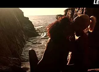 Luna corazon and cecilia scott share romantic lesbian sex on the beach - a girl knows