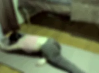 slender beauty masturbates alone and squirts at home