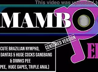 Cute brazilian nympho bianca dantas gangbang dap censored