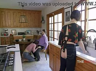Man of the house casually fucks teen 18+ no reaction just casual freeuse theignoring