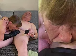 granny carmen superb cock sucking horny gilf