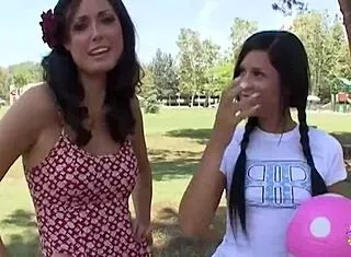 foreign student pussy licked by brunette