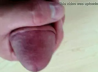 jerking off my dick and cum 2 times german full hd with jummy cum