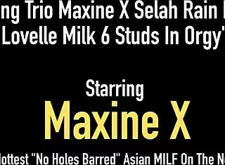 cheating trio maxine x selah rain n xaya lovelle milk 6 studs in orgy