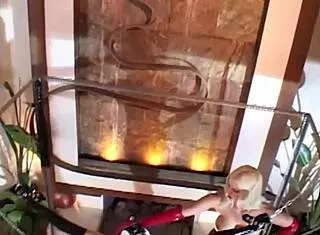 A Double Penetration For This Beautiful Blonde Bitch