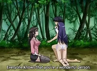 hentai teen 18+ fucks two girls on a beach