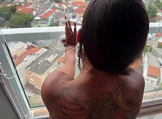 First Time Anal - Petite Tattooed Latina Milf