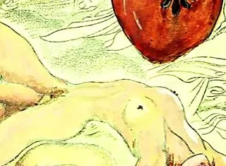 vintage erotic art piece